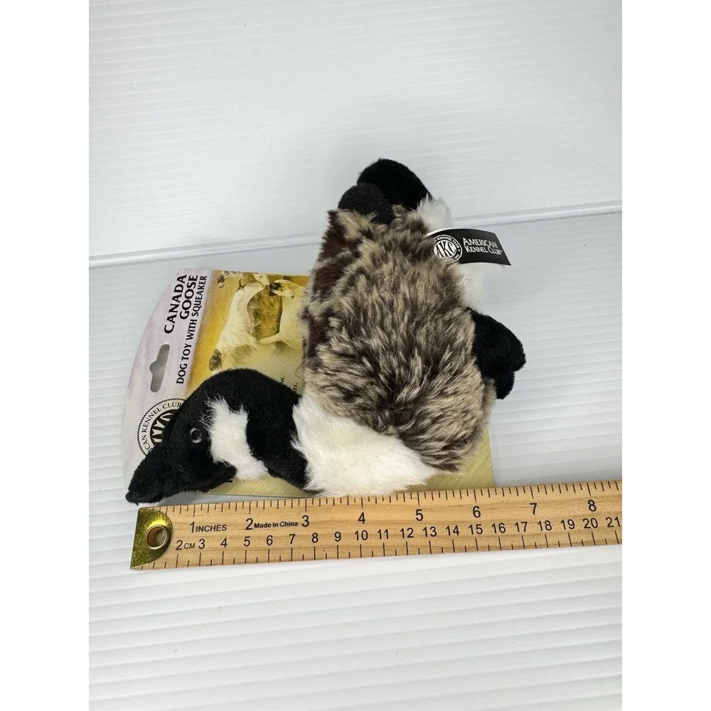 American Kennel Club AKC Canada Goose Plush Dog Toy With Squeaker Bird Hunting